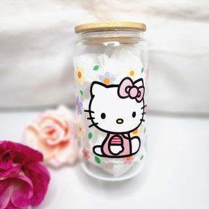 Hello Kitty glass Tumbler